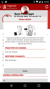 chiamata standard - frasi per chi chiama